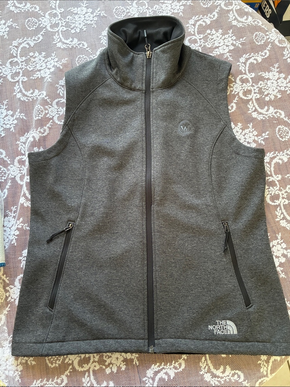 The North Face Women’s Charcoal Gray Windwall Vest